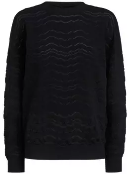 Missoni джемпер с круглым вырезом, черный