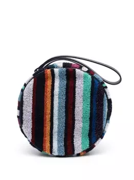 Missoni Home несессер в полоску, синий