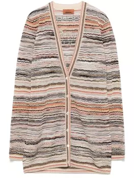 Missoni кардиган с люрексом, оранжевый
