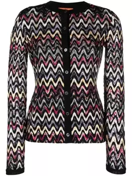 Missoni кардиган с вышивкой, черный