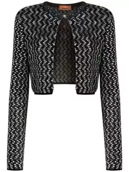 Missoni кардиган, украшенный пайетками, черный
