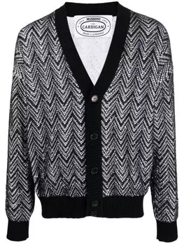 Missoni кардиган Zigzag с пайетками, черный