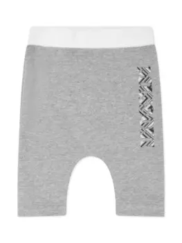 Missoni Kids леггинсы с логотипом, серый