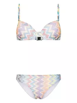 Missoni комплект бикини Carioca Micro Chevron, белый