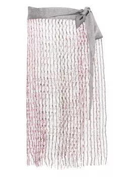 Missoni металлизированное парео, серебристый