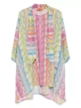 Missoni накидка с принтом, розовый