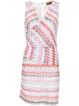 Missoni платье с драпировкой, оранжевый