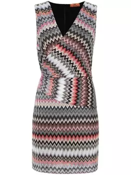 Missoni платье с драпировкой, серый