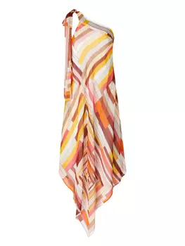 Missoni пляжное платье с принтом, белый