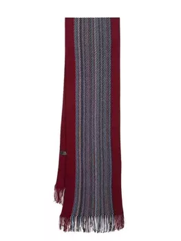 Missoni полосатый шарф, красный