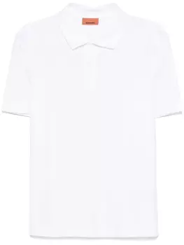 Missoni рубашка поло с узором зигзаг