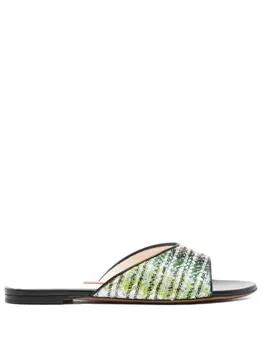 Missoni сандалии с эффектом градиента, черный