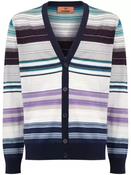 Missoni шерстяной кардиган, синий