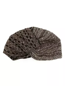 Missoni шляпа в полоску, черный