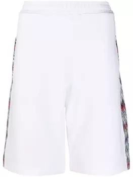 Missoni шорты с узором зигзаг, белый