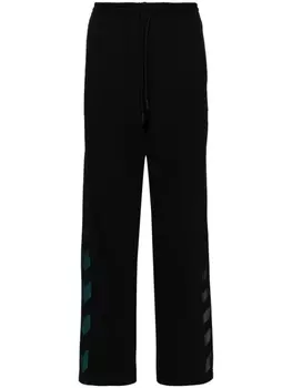 Missoni спортивные брюки с трикотажными вставками, черный