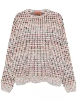 Missoni свитер с пайетками, розовый