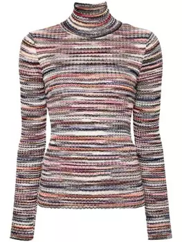Missoni свитер в полоску, розовый