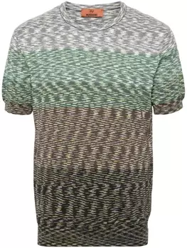 Missoni трикотажная футболка, зеленый