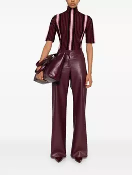 Missoni трикотажный топ с высоким воротником, черный