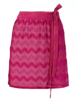 Missoni зигзагообразное прикрытие, фиолетовый