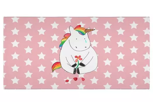 Мистер и миссис Панда 50 x 100 Полотенце Unicorn Singer - Белый - Подарок, Единороги, Пегас, Малыш, Конфетти, Единорог, Ванная комната, Банное полотенце, Фестиваль, Полотенца, Праздник, Большое Mr. & Mrs. Panda