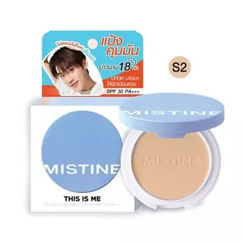 Mistine Пудра This Is Me Oil Control Foundation SPF30+++ 7г. С2