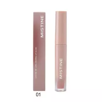 Mistine Выбери меня стойкий блеск для губ 1,6 г. 01 Brown, Brown
