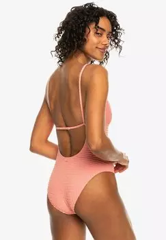 MIT HOHEM BUND FR Shiny Wave Roxy, Купальник розовый