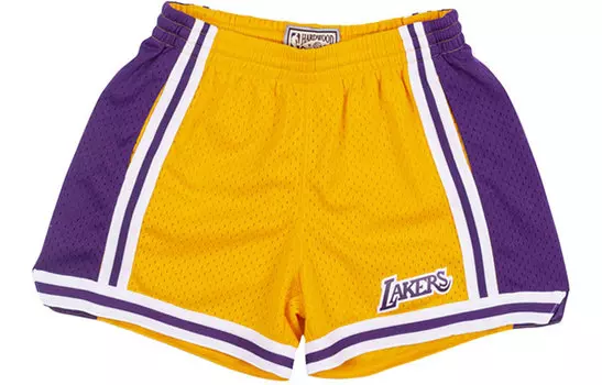 Mitchell Ness Баскетбольные шорты Mitchell & Ness женские светло-желтые