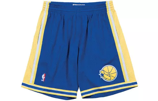Mitchell Ness Баскетбольные шорты Mitchell & Ness унисекс синего цвета