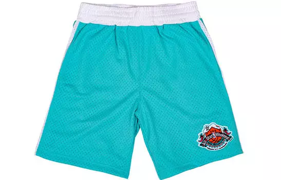 Mitchell Ness Баскетбольные шорты Mitchell & Ness унисекс бирюзового цвета