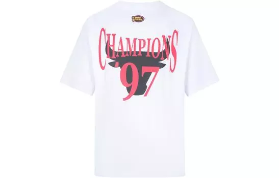 Mitchell Ness Футболка Mitchell & Ness SS22 с заниженной линией плеч, унисекс, белая