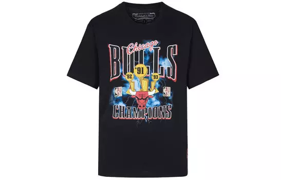 Mitchell Ness Футболка Mitchell & Ness унисекс, черная