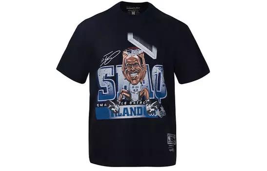 Mitchell Ness Футболка Mitchell & Ness унисекс, черная