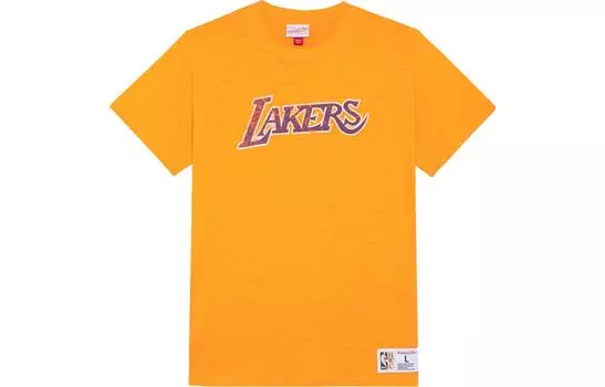 Mitchell Ness Футболка Mitchell & Ness унисекс желтая