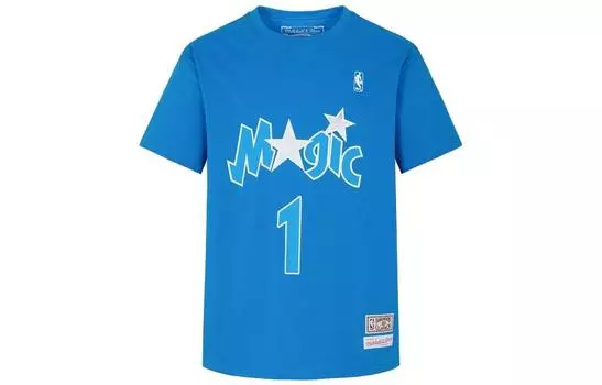Mitchell Ness Футболка Mitchell & Ness x NBA унисекс синяя