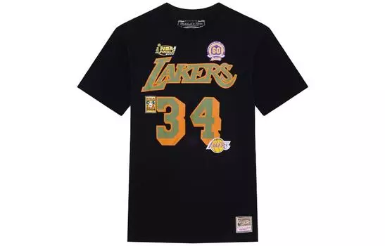 Mitchell Ness Футболка унисекс черные