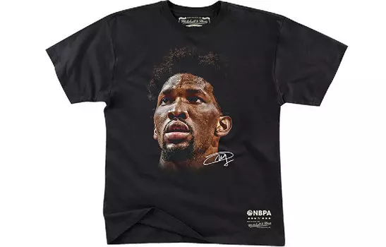 Mitchell Ness Футболка унисекс черные