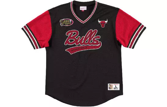 Mitchell Ness Футболка унисекс коричневые