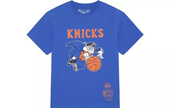 Mitchell Ness Футболка унисекс синие