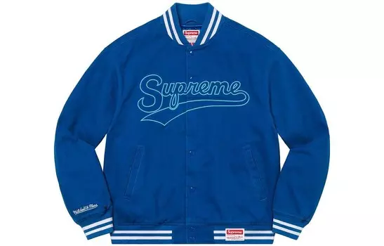 Mitchell & Ness Fw22 Week10 Series куртка унисекс Supreme, зеленый