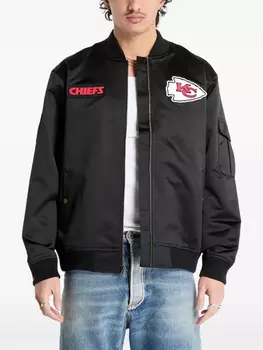 Mitchell & Ness куртка Team Leader из коллаборации с NFL, черный