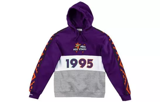 Mitchell Ness Свитшот унисекс фиолетовая