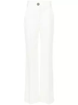 MITILIANE COUTURE брюки в тонкую полоску, нейтральный цвет