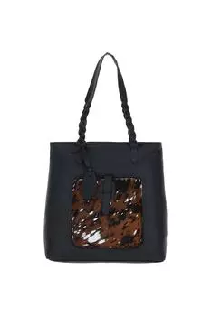 'Mito di Pelle' Кожаная сумка на плечо Ashwood Leather, черный