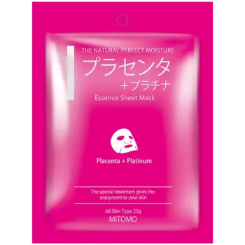 Mitomo омолаживающая маска для лица, 1 шт.