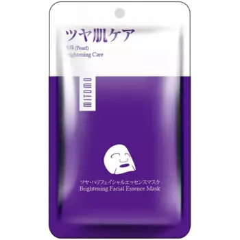 Mitomo Premium осветляющая маска для лица, 1 шт.