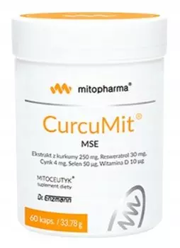 Mitopharma Curcumit Mse Куркума, 60 капсул. Inna marka