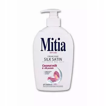 Митя, Жидкое мыло для рук с кокосовым молоком, 500 мл, Mitia